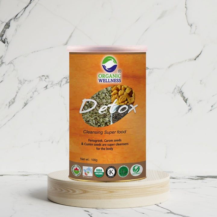 Detox | Cleansing Superfood | Super-Seeds Mix | Flush Toxins | Wellness | 100 GM