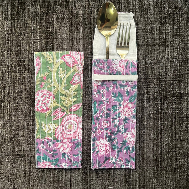 Cutlery Cover / Holder / Case | Travel Essential | Table Cutlery Wrap