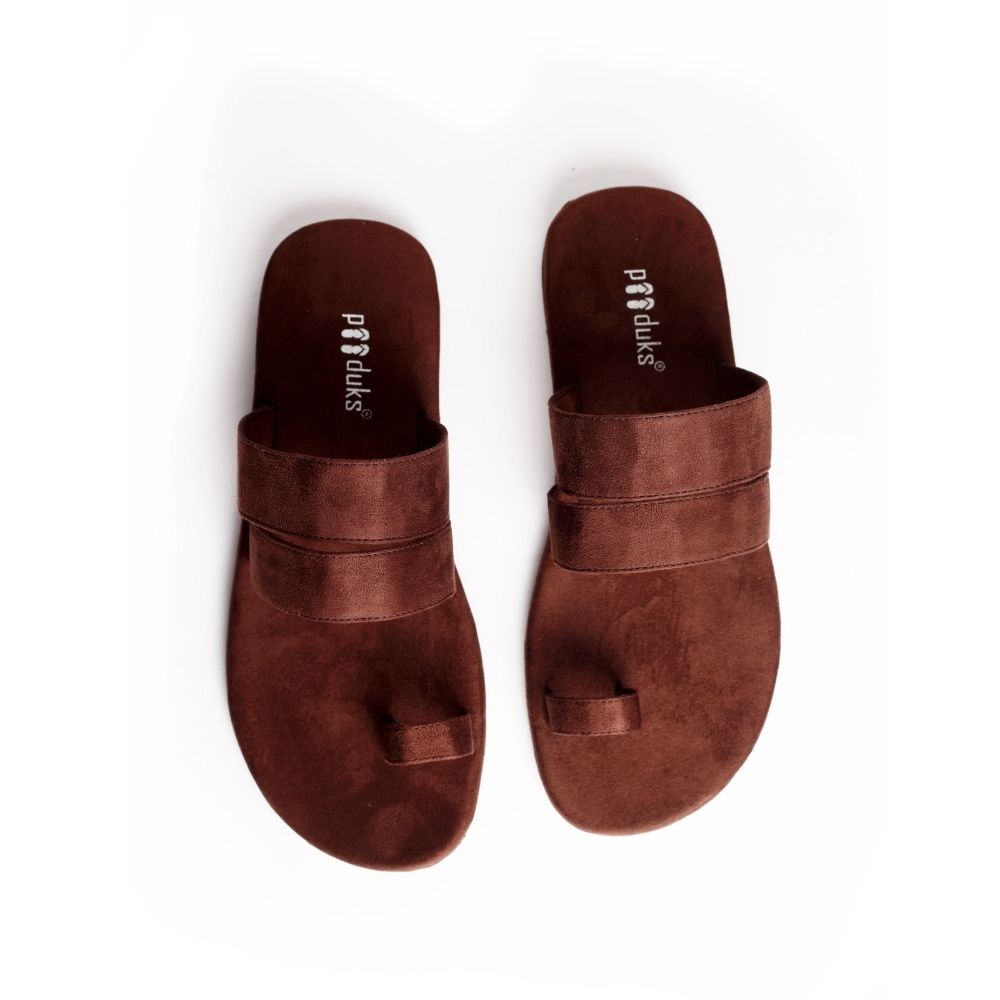 Slip-On Flats | For An Eco-enthusiast Man Who Loves Sustainable Fashion | Brown