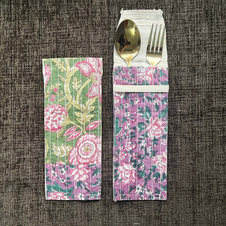 Cutlery Cover / Holder / Case | Travel Essential | Table Cutlery Wrap