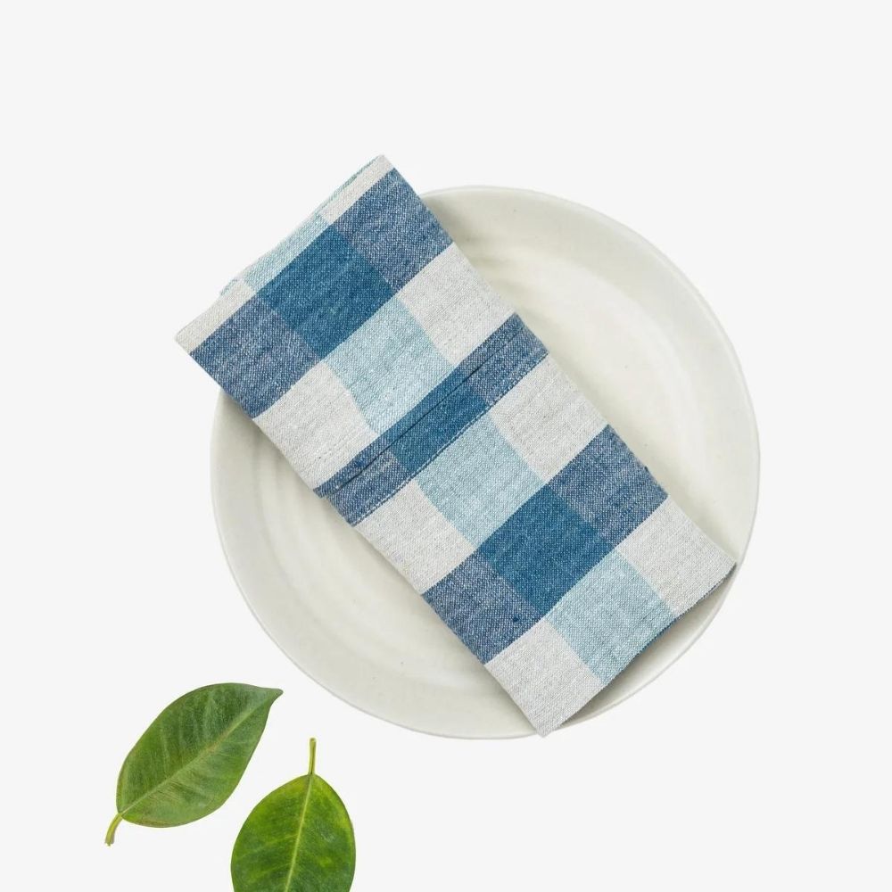 Super Absorbent and Easy Wash Linen Table Napkins | Delightful Dining Decor