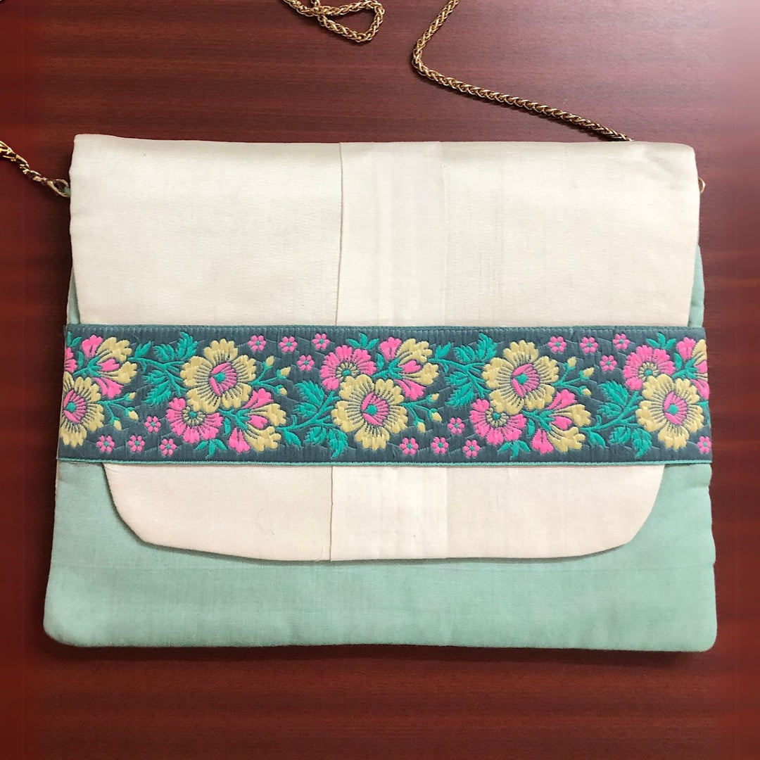 Mint Green Clutch Bag For Women | Stylish & Versatile Accessory