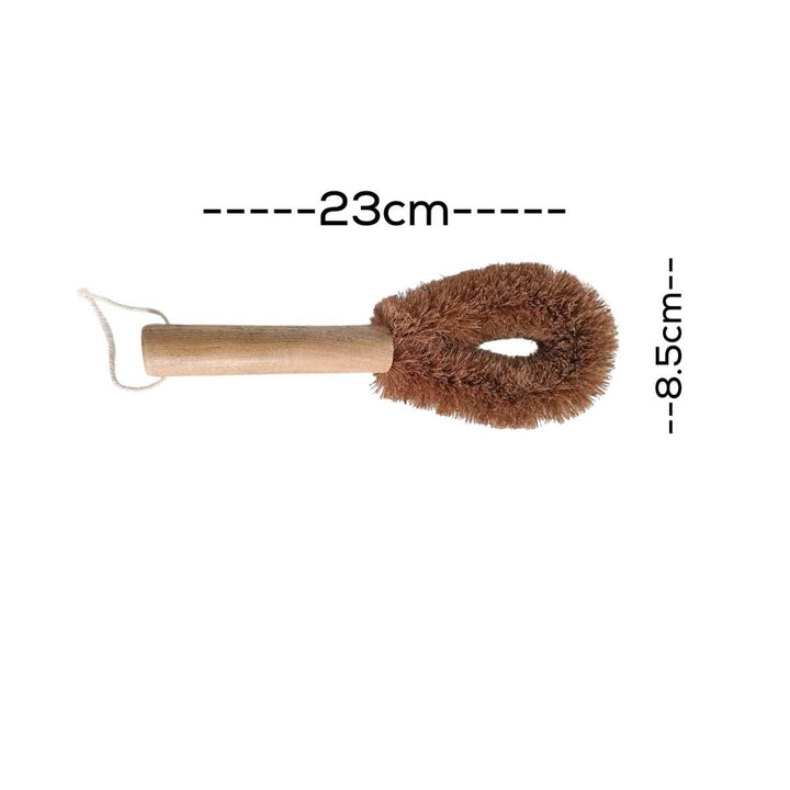 Dish Cleaning Brush | Sustainable | Coconut Coir & Mango Wood | Set of 2