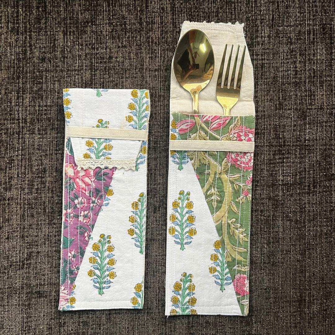 Cutlery Holder / Case | Table Cutlery Wrap | Set of 3