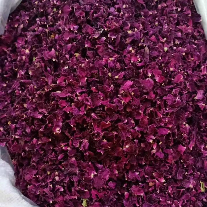 Organic Rose Petal Mask | Shadow-Dried | Evens Skin Tone | Natural | 50 GM