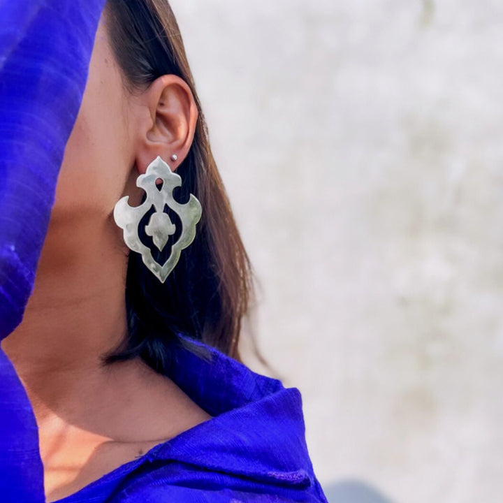 Hand-Crafted Rajsamand Ear Pieces | Artisanal | Bespoke Design | Sustainable