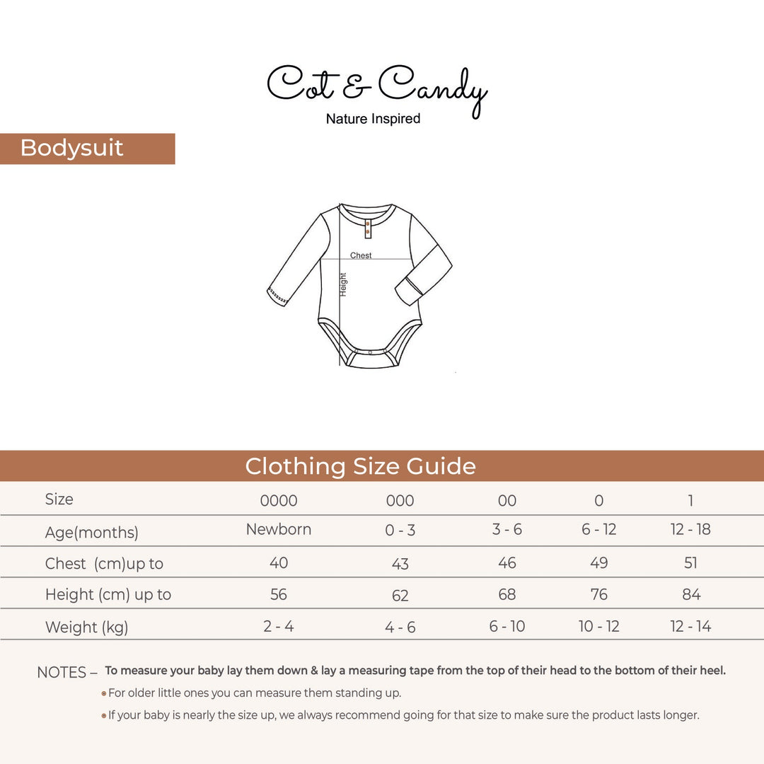 Unicorn Print Baby Bodysuit | Organic Cotton | Eco-Friendly