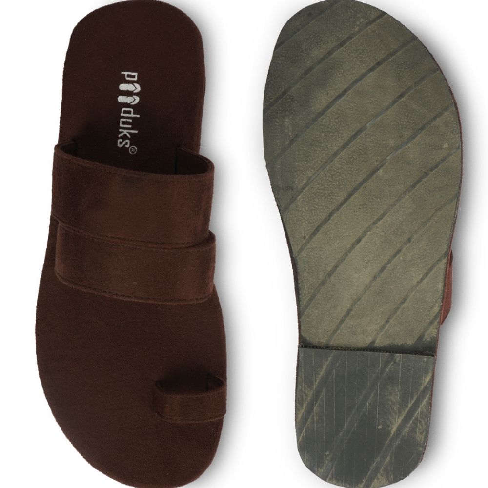 Slip-On Flats | For An Eco-enthusiast Man Who Loves Sustainable Fashion | Brown