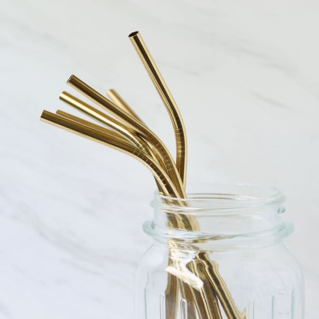 Brass Straws With Sisal Fibre cleaner 