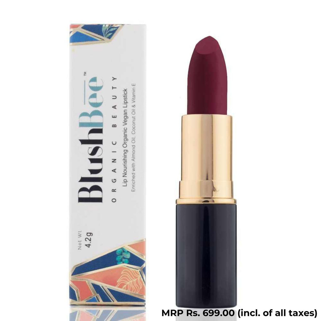 Wine Waltz Lipstick | Lip Nourishing | Vegan | Organic | 2.3 CM | 4.2 GM