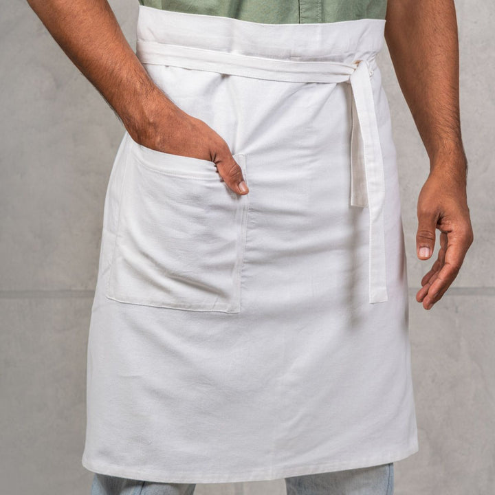 Half Apron With Big Pockets | Versatile Usage | Pastel Colours | Canvas Cotton