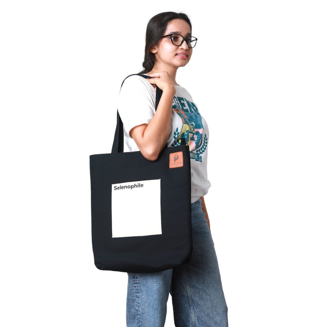 Gadgets Safe Tote Bag | Cotton | Padded | Utility | Spacious | Everyday Bag