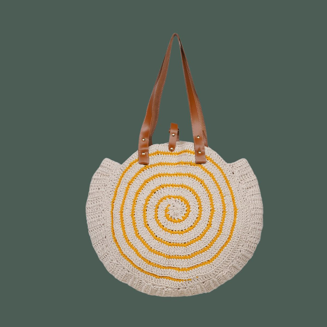 United Urbane Hands Bag | Hand-Crochet | Cotton Yarn | Sustainable | Off-White