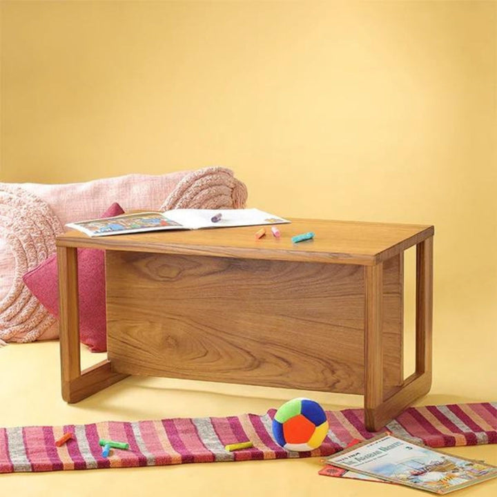 Petit Cube Kids Bench | Premium Teak Wood | Hand-Crafted