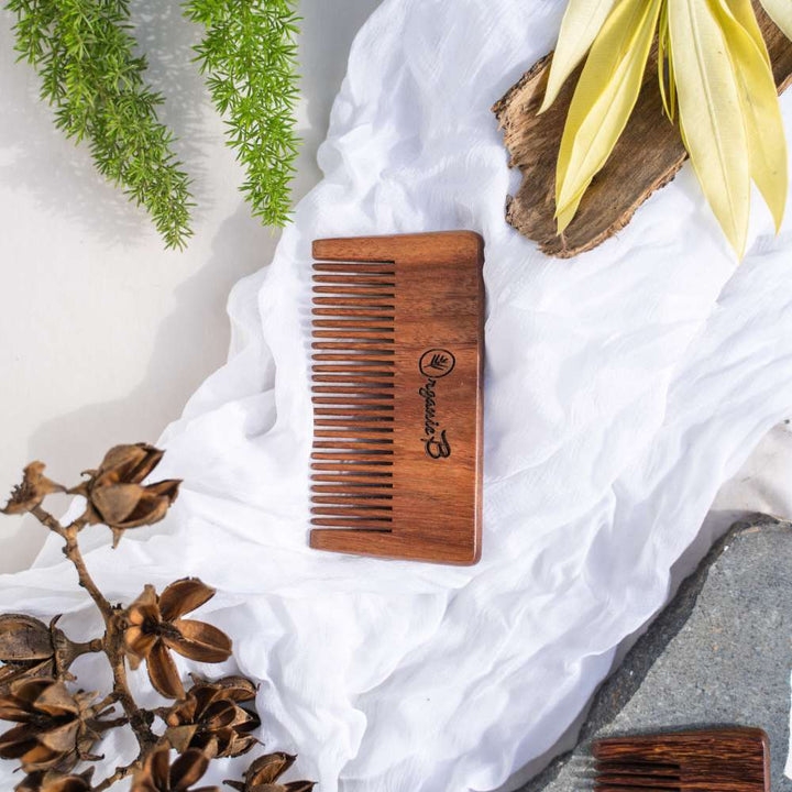 Indian Rosewood Beard Comb