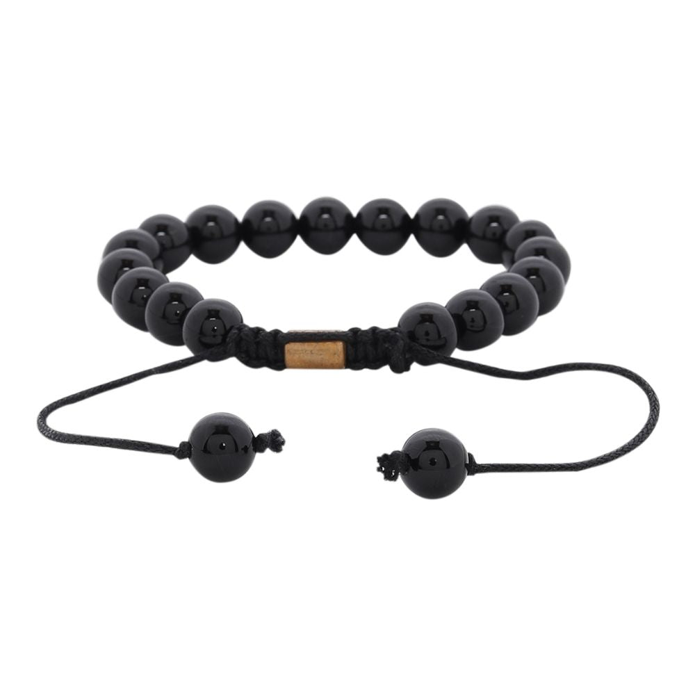 Black Bracelet | Certified Healing Jewelry | Unisex | Certified Semi Precious Stone Beads