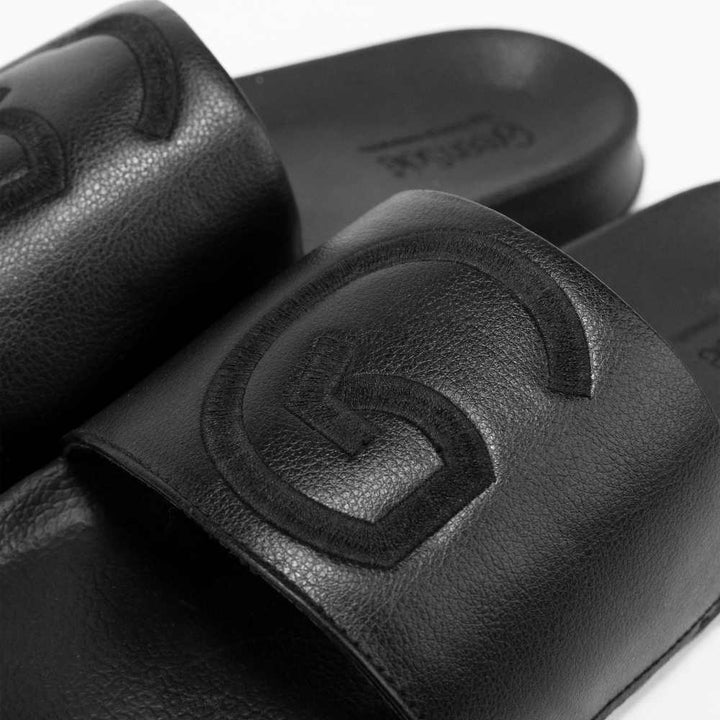 Pool Side Flip Flops | Carbon Strike | Sleek Design | Comfortable | Black