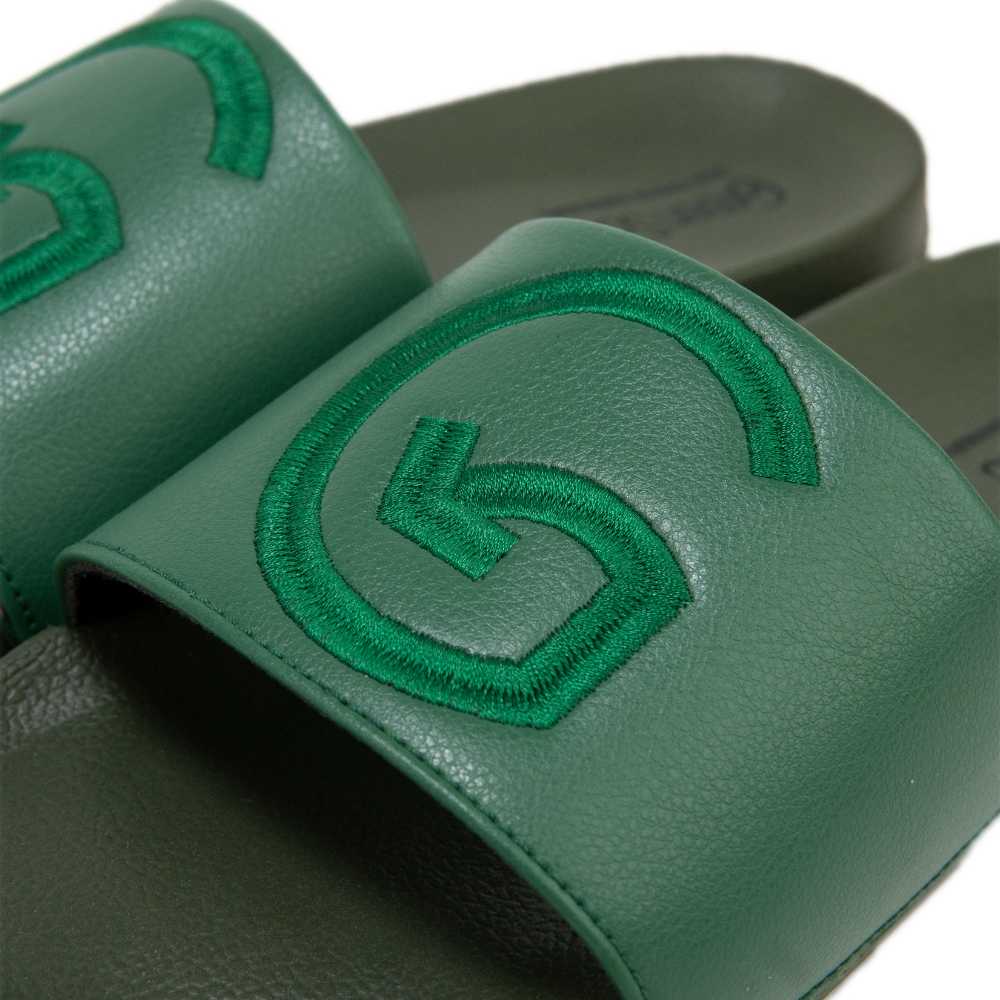 Pool Side Flip Flops | Sleek Design | Comfortable | Olive Green & Green