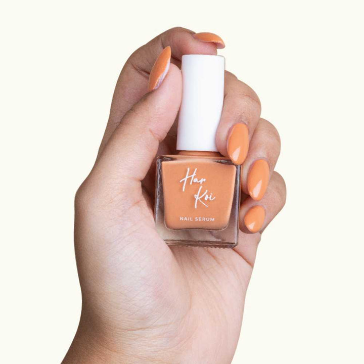 Cozy Mornings Nail Serum | Cream Orange | Creamy Texture | Hydrating | Vegan | 8 ML