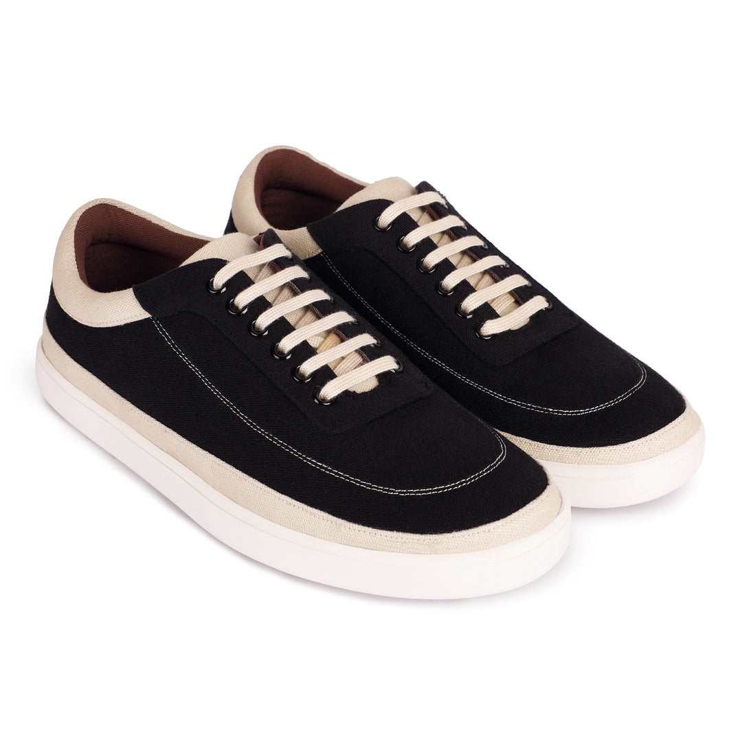 Anti-Skid Sneakers | Step Out With Green and Eco-Friendly Attitude | Black