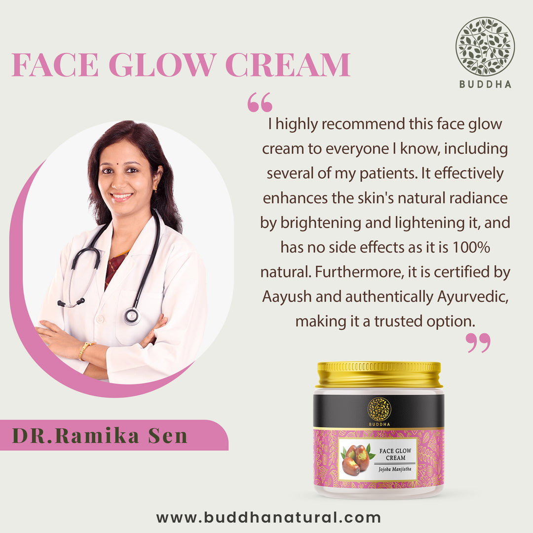 Face Glow Cream | For Shining, Bright Skin | Skin Radiance | 75 GM