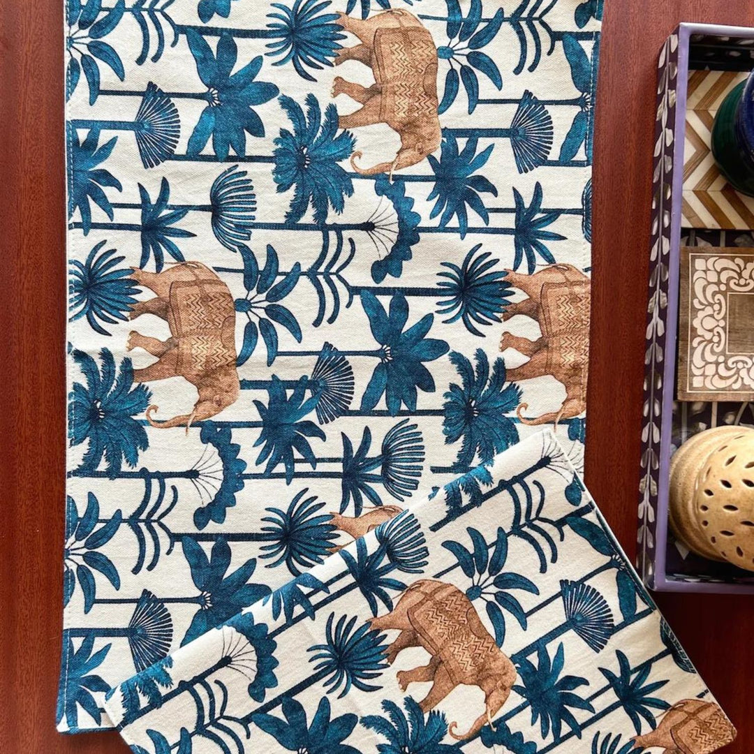 dining-table-placemats-palm-tree-print-marine-blue-white-12x18-inches