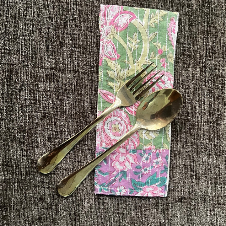 Cutlery Cover / Holder / Case | Travel Essential | Table Cutlery Wrap