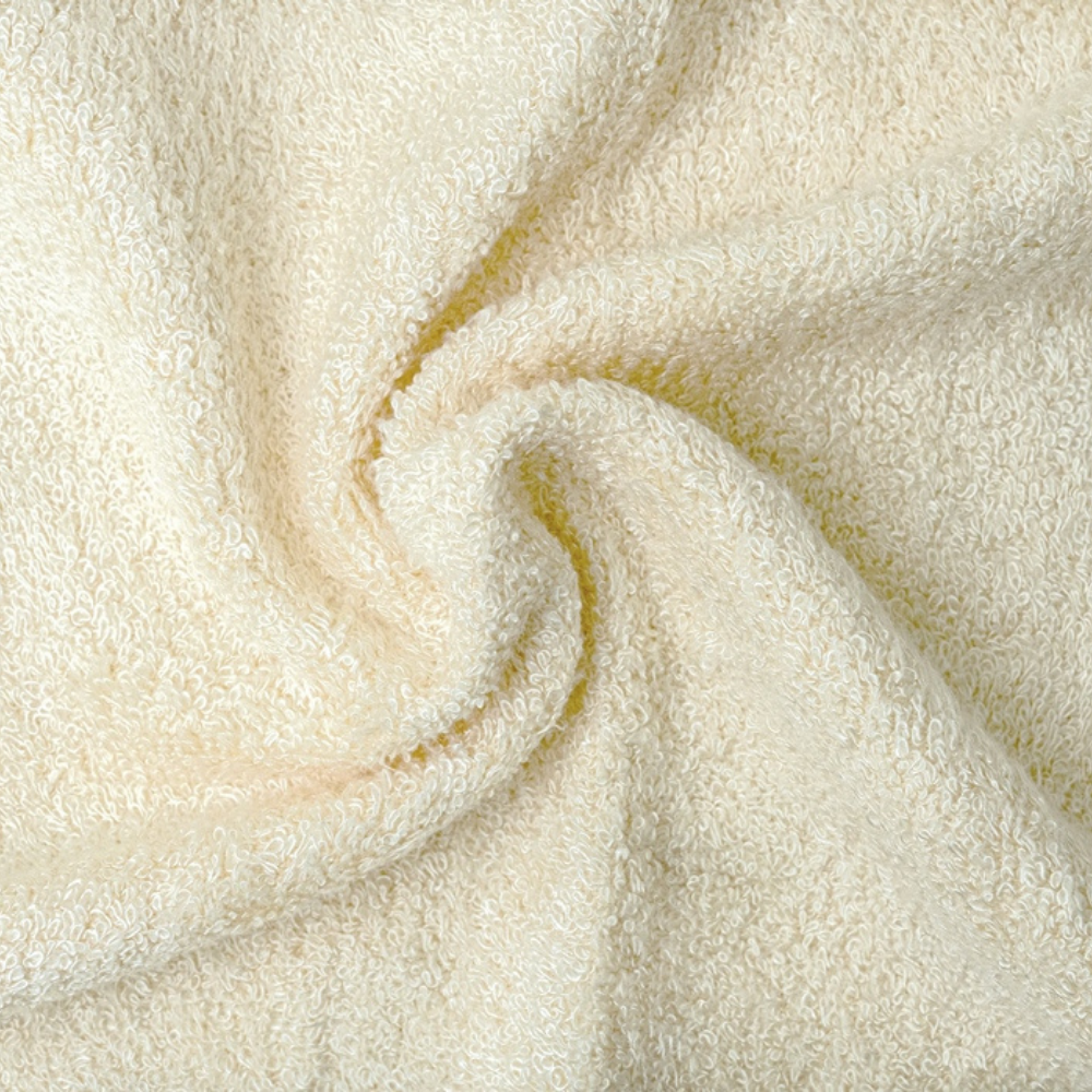 Cream Bath Towel | Bamboo Fabric | Soft | Moisture Absorbent | 59" x 29"