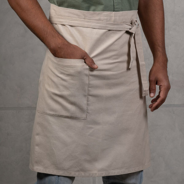 Half Apron With Big Pockets | Versatile Usage | Pastel Colours | Canvas Cotton