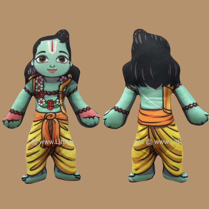 Ramayana Plush Dolls | Indian Mythological Toys | Handcrafted | Set Of 5