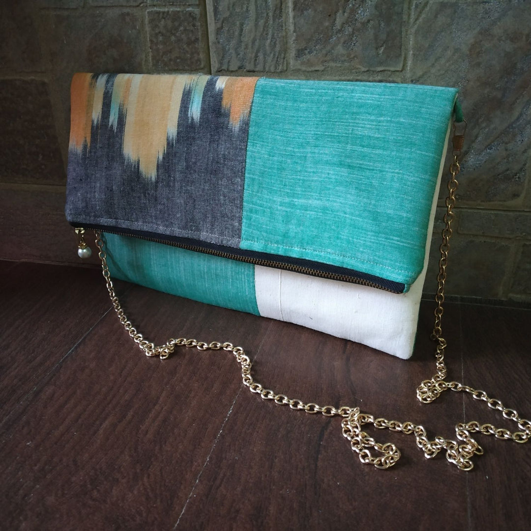 Envelope Fold Clutch / Sling Bag For Women | Hand-Crafted | Chic Style