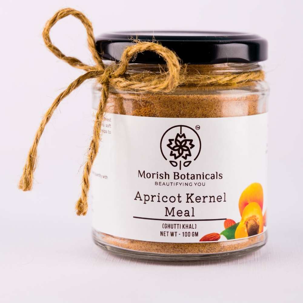 Apricot Kernel Meal Scrub | Skin & Foot Care | Exfoliator | Organic | 100 GM