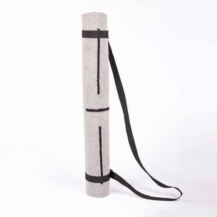 Cotton Yoga Mat (Grey)