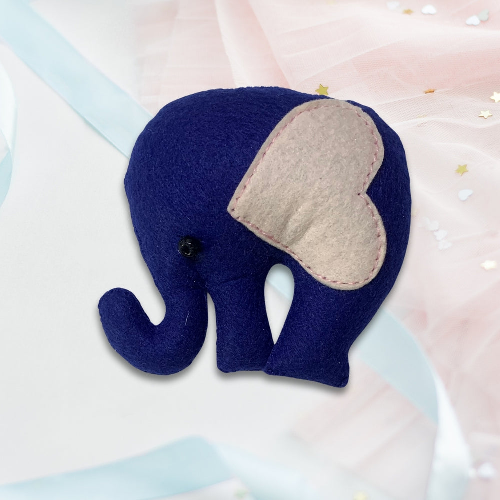 Soft Toys for Babies | A Set of Cloud, Elephant, Pink Star And Yellow Star 