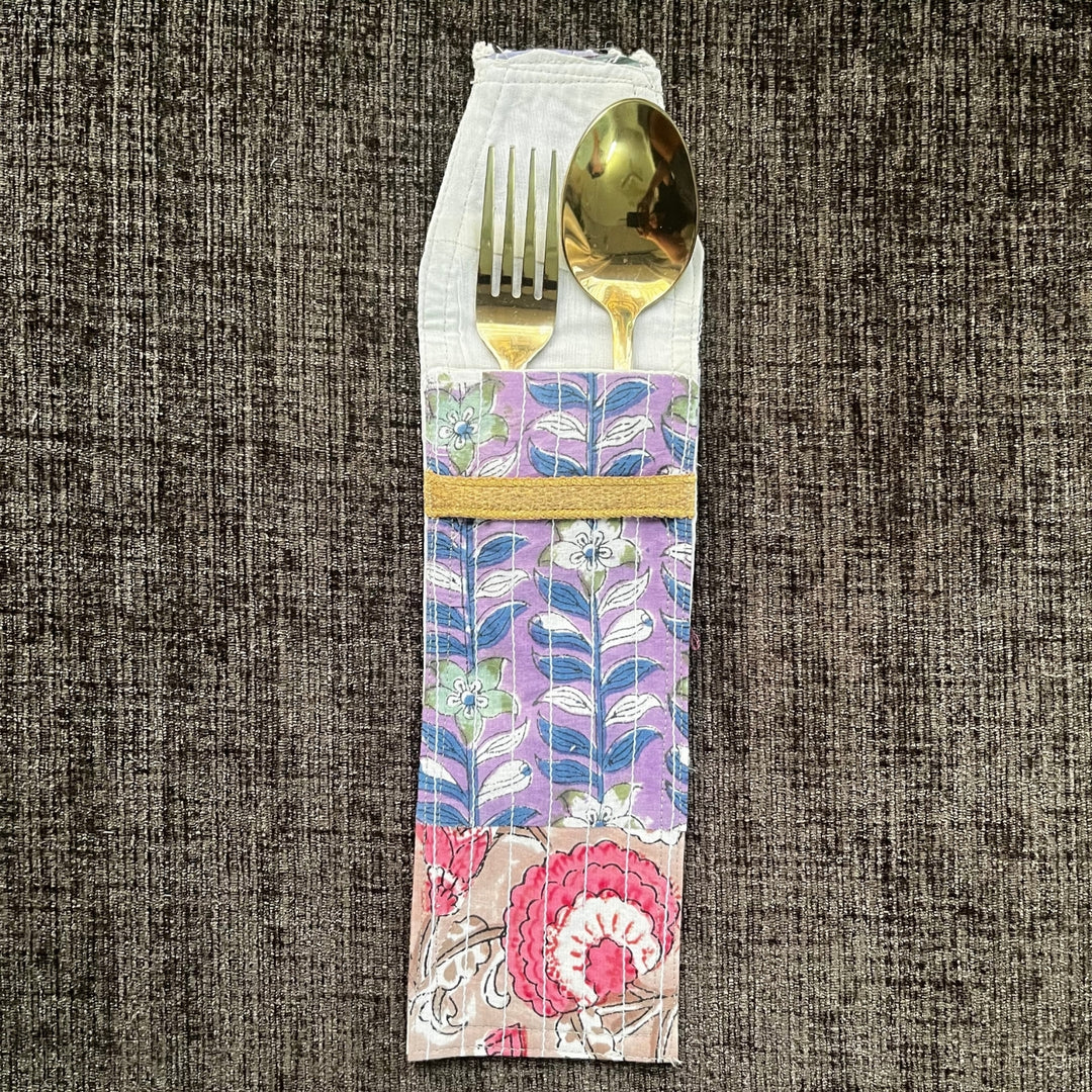 Cutlery Cover / Holder / Case | Travel Essential | Table Cutlery Wrap