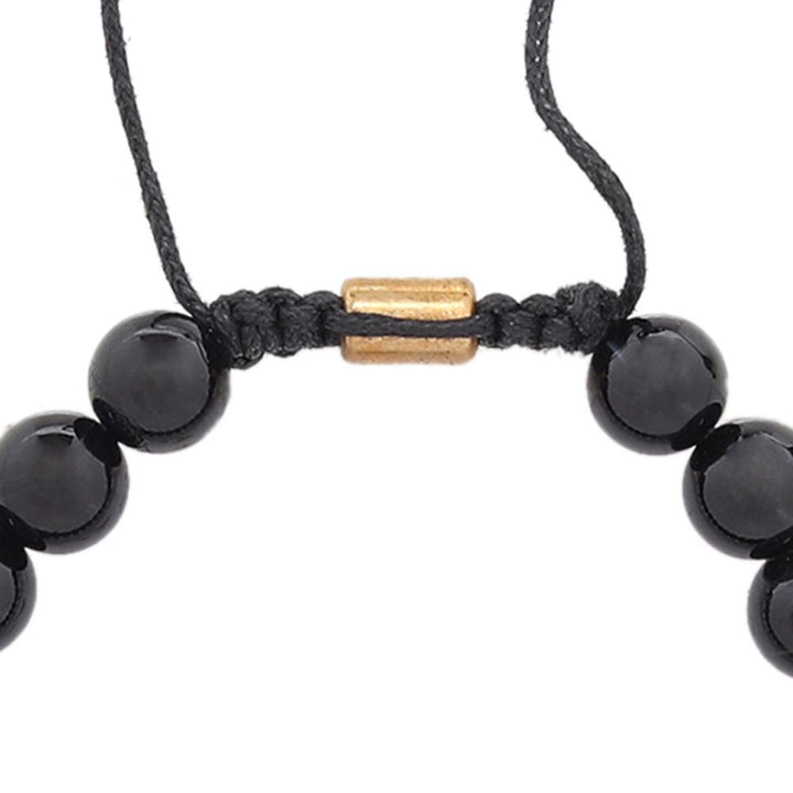 Black Bracelet | Certified Healing Jewelry | Unisex | Certified Semi Precious Stone Beads