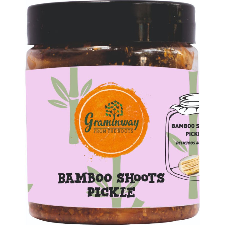 Bamboo Shoots Pickle | Sourced from Assam | A Spicy Concoction | 200 GM