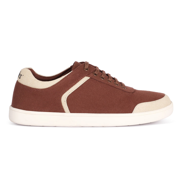 Brown Eco Sneakers | Fusion of Style & Comfort | Water Repellant & Odour Free