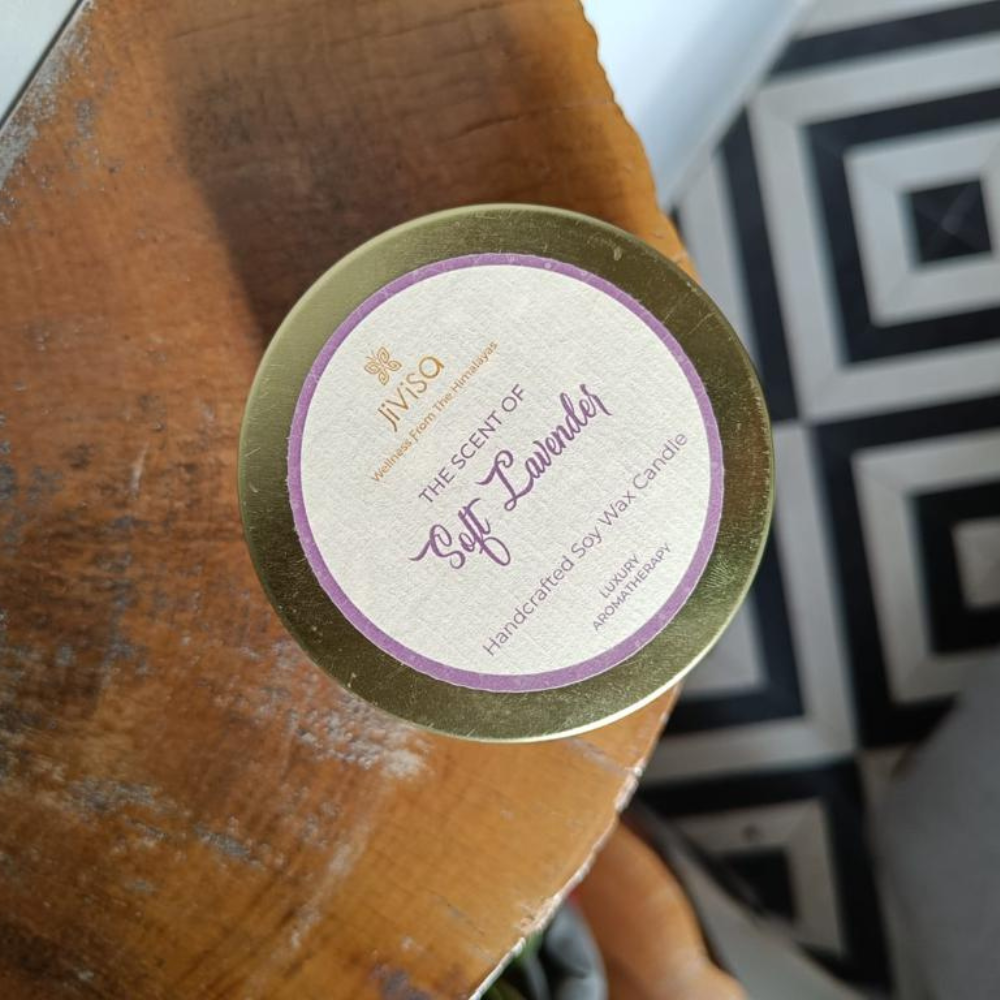 Lavender Premium Soy Wax Candle | Floral & Woods