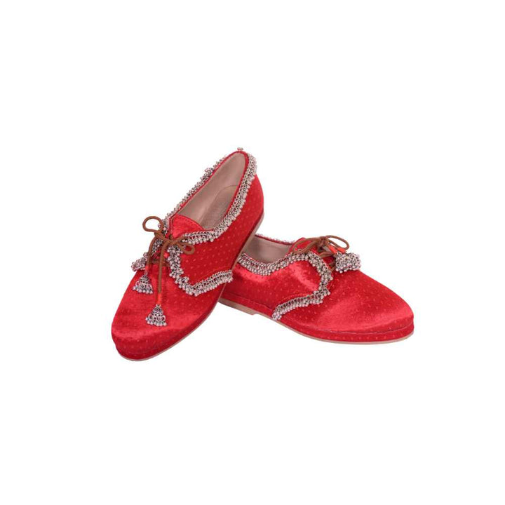 Red Smart Sneakers | Modern Wedding | Traditional Style with Comfort