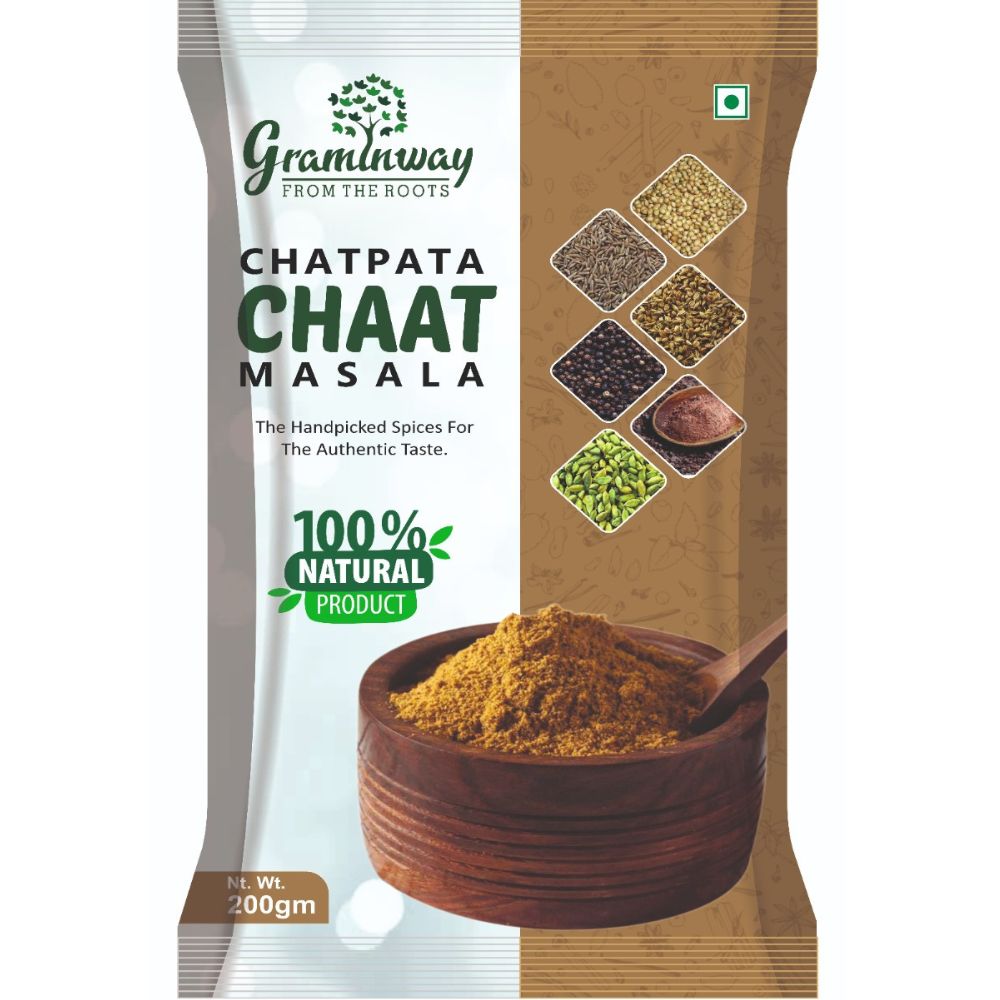 Chatpata Chaat Masala | Hand Picked Spice Mix | Tangy Seasoning | 200 GM