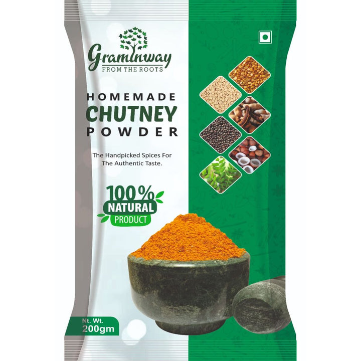 Homemade Chutney Powder | Authentic Solapur Accompaniment | 200 GM