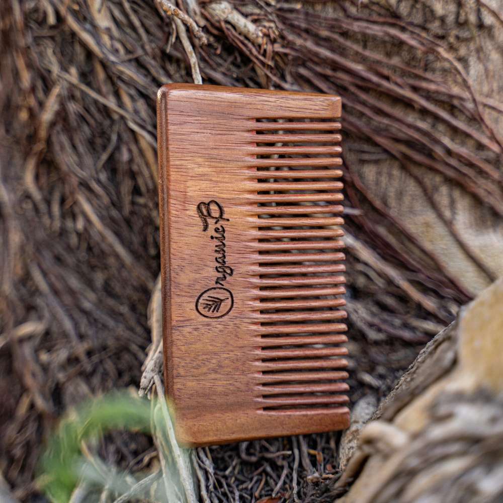 Indian Rosewood Beard Comb