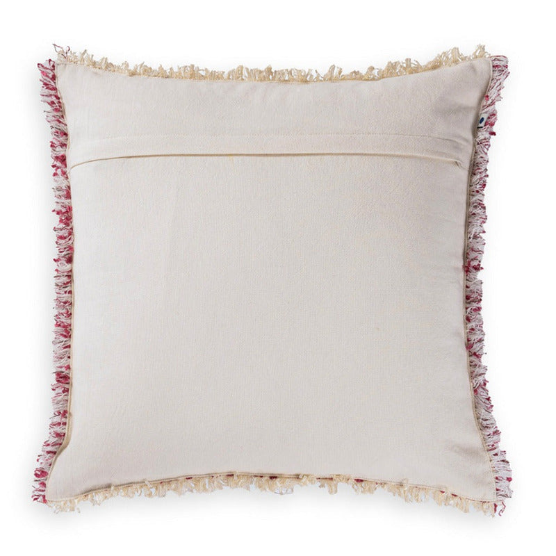 Flakes Cushion Cover | Contemporary Home Furnishings | Cotton | 16 x 16 Inch