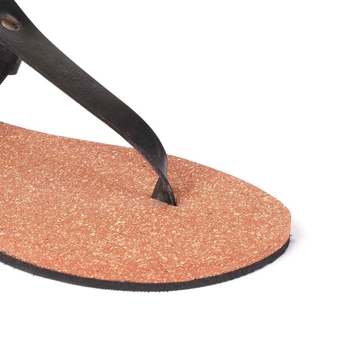 Cork Sandal | A Statement of Individuality & Sustainability | Unisex | Black & Brown