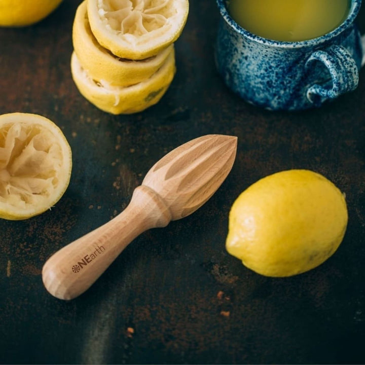 Hand-Crafted Wooden Hand Juicer |