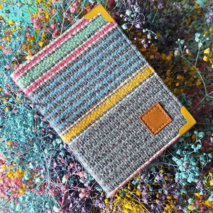 Artisanal & Craft Rich Passport Holder | Eco-Friendly Travel Essential | Vegan