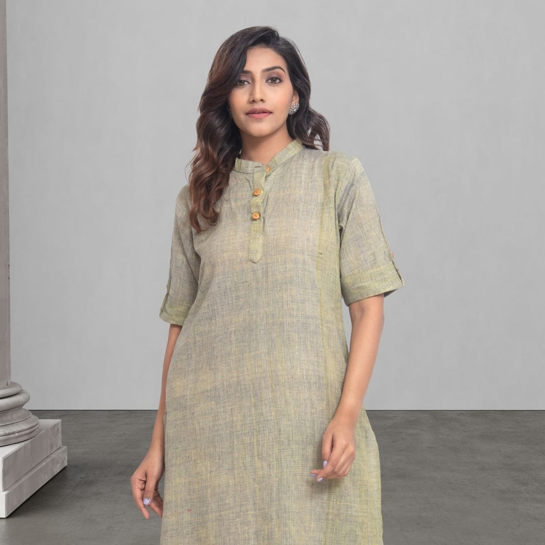 Sage Green Kurta Pant Set For Women | Indian Wear | Smart Office Wear 