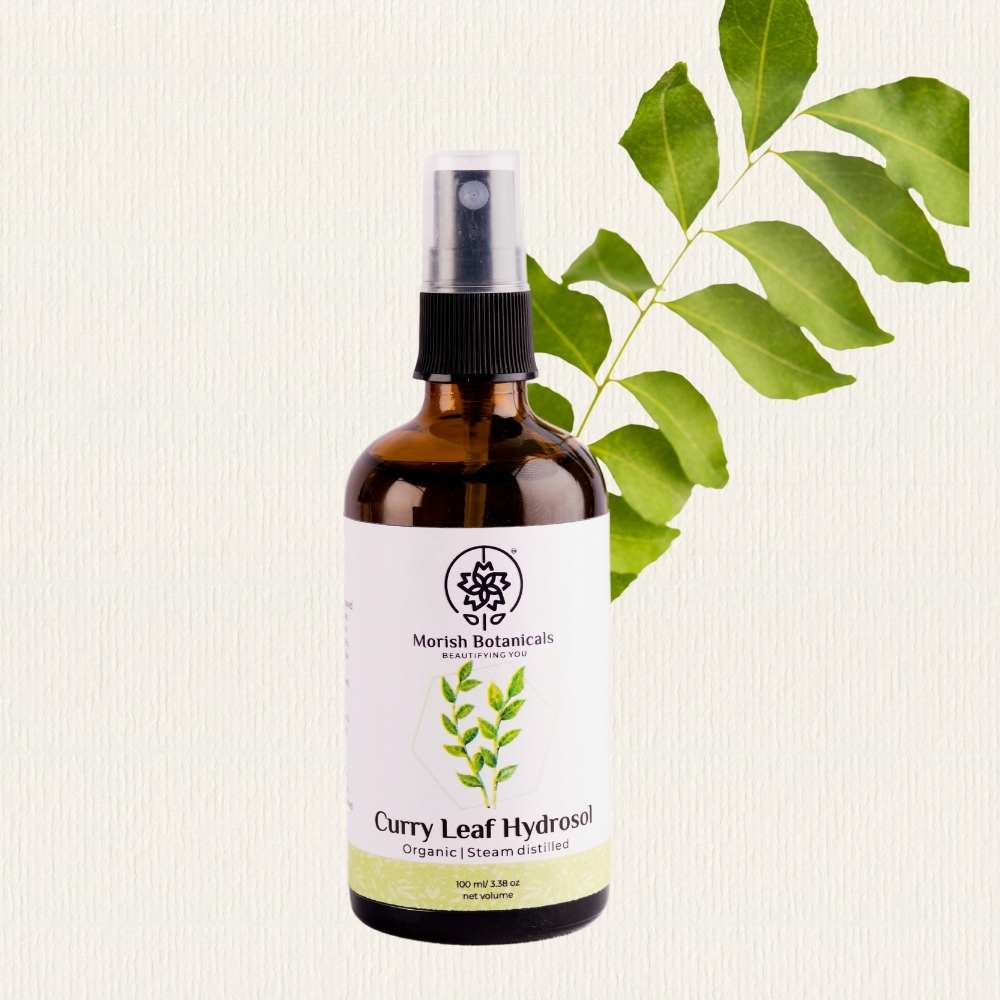 Organic Curry Leaf Water Spray | Hair & Skin Hydration | Hair Growth | Distilled | 100 ML