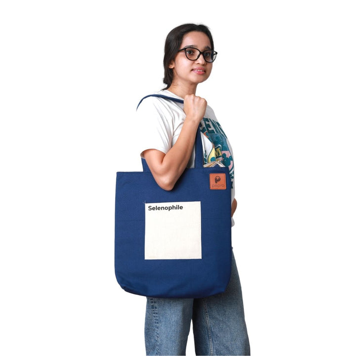 Gadgets Safe Tote Bag | Cotton | Padded | Utility | Spacious | Everyday Bag